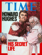 Howard Huges on TIME Magazine