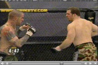 Matt Hamill playing at UFC Ultimate Fighting